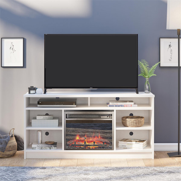 Brayden Studio® Bartosh TV Stand for TVs up to 55" with Fireplace
